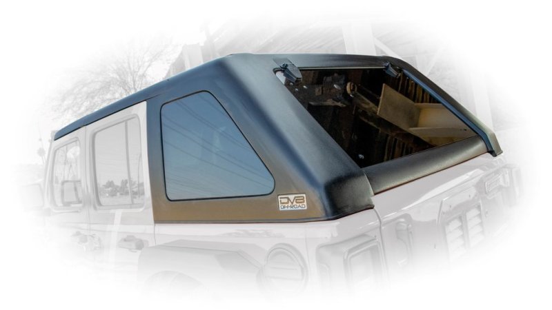 Jeep Wrangler JL Unlimited Hard Top - DV8 Offroad - Fastback - Textured Black - `18-`27